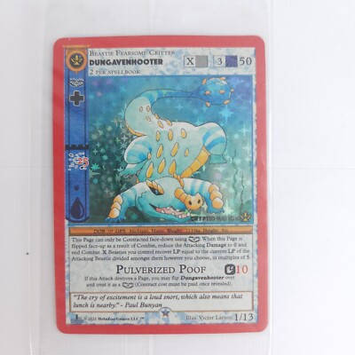 Metazoo Dungavenhooter 1/13 Cryptid Nation 1st Edition Deck Promo