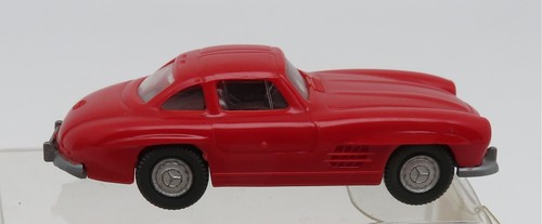 Micro Wiking Ho 1/87 Mercedes Benz 300 SL Red No Box - Picture 9 of 12