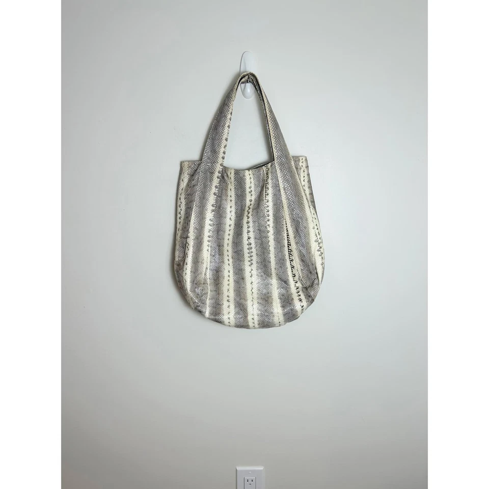 Beirn Snakeskin Tote Bag Leather - Image 2 of 4