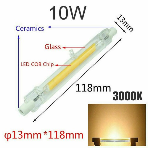 R7S COB 78/118mm LED Flood Light Corn Bulb Light Replacement For Halogen Lamp - Picture 22 of 22