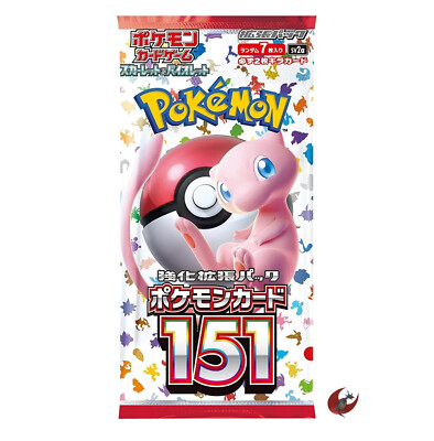 Pokemon Karte sv2a ''Pokermon 151'' 1 Pack Factory Shield Scarlet & Violet