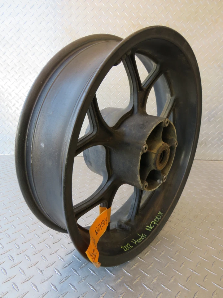 2012 12 HONDA NC700X NC 700X 700 ЗАДНИЙ ОБОД - Изображение 4 из 4