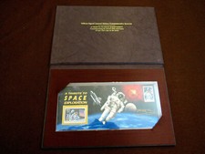 APOLLO NASA SPACE ACHIEVEMENT A TRIBUTE TO SPACE EXPLORATION L/E ARTIST SIGNED