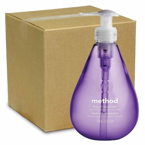 Method Naturally Derived Hand Wash Gel Soap French Lavender 12oz./ea