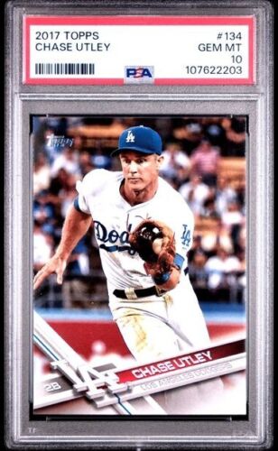 2017 Topps #134 CHASE UTLEY Graded PSA 10 GEM MINT