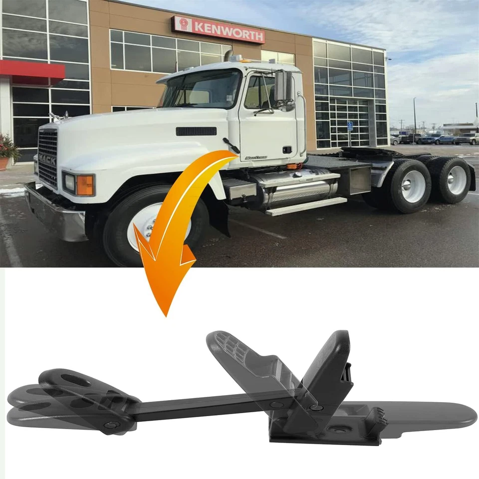Heavy Duty Hood Latch Kit for Kenworth Peterbilt for Blue Bird Vision School Bus - Изображение 3 из 4