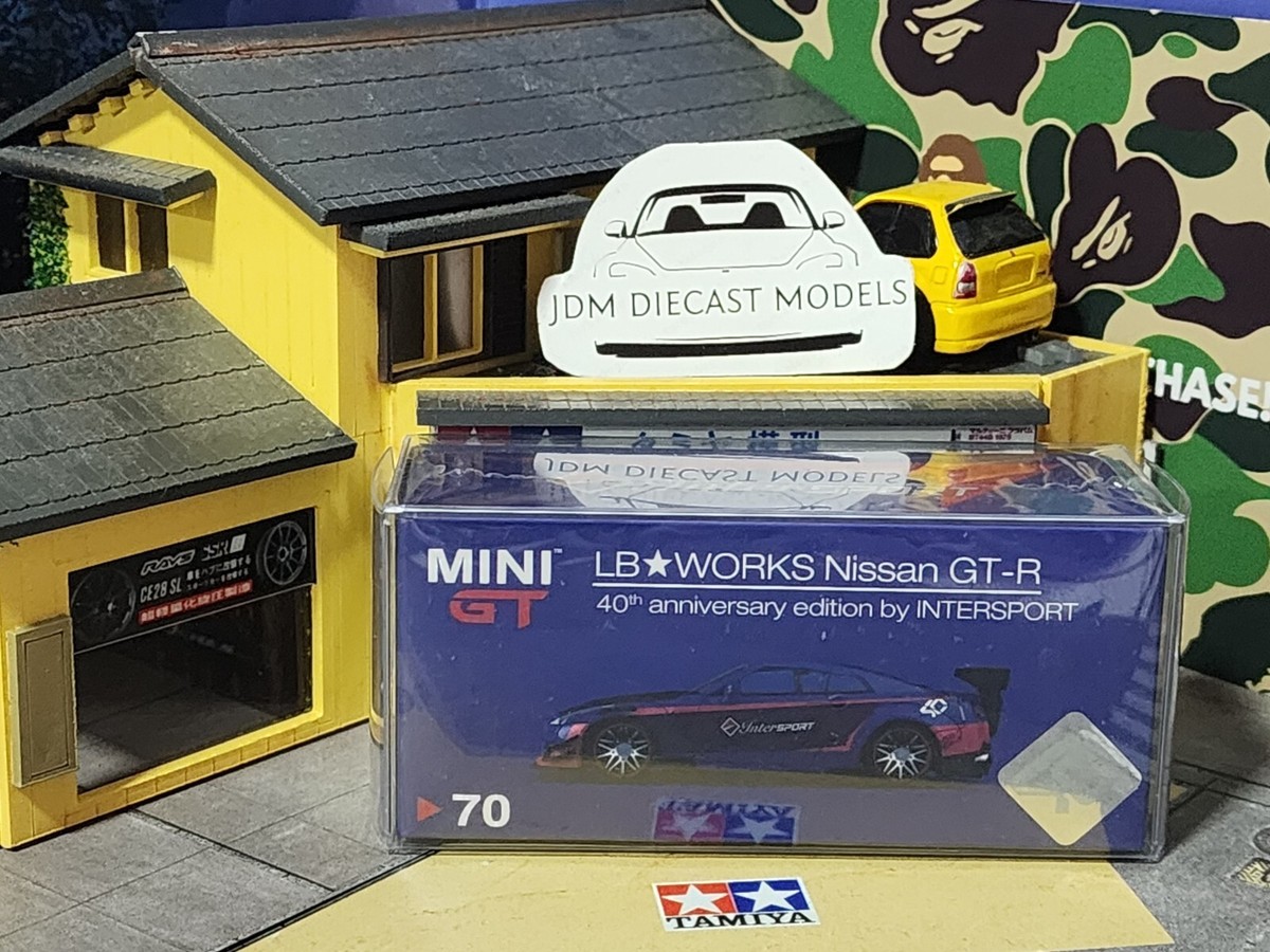 Mini GT LB Nissan GT-R R35 Gudang Garam Intersport Type 2 Rear