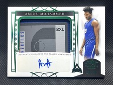 Aminu Mohammed ARC - 2023 Leaf Trinity RPA - Tag/Label Patch AUTO GREEN SP /20