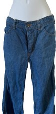 VTG Bell Bottom Women’s Jeans “Made In Paradise” Size 30 Juniors 9 Cut Bottoms