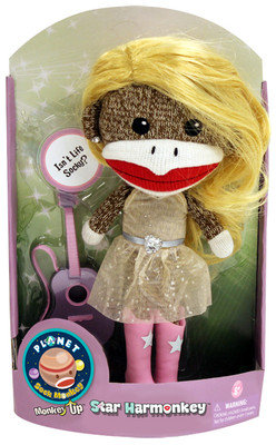 Star Harmonkey Sock Monkey NEW PATCH Products 5930