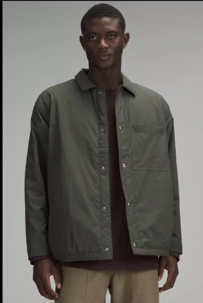 Lululemon Insulated Coaches Jacket Olive Green Size XXL 2X-Large