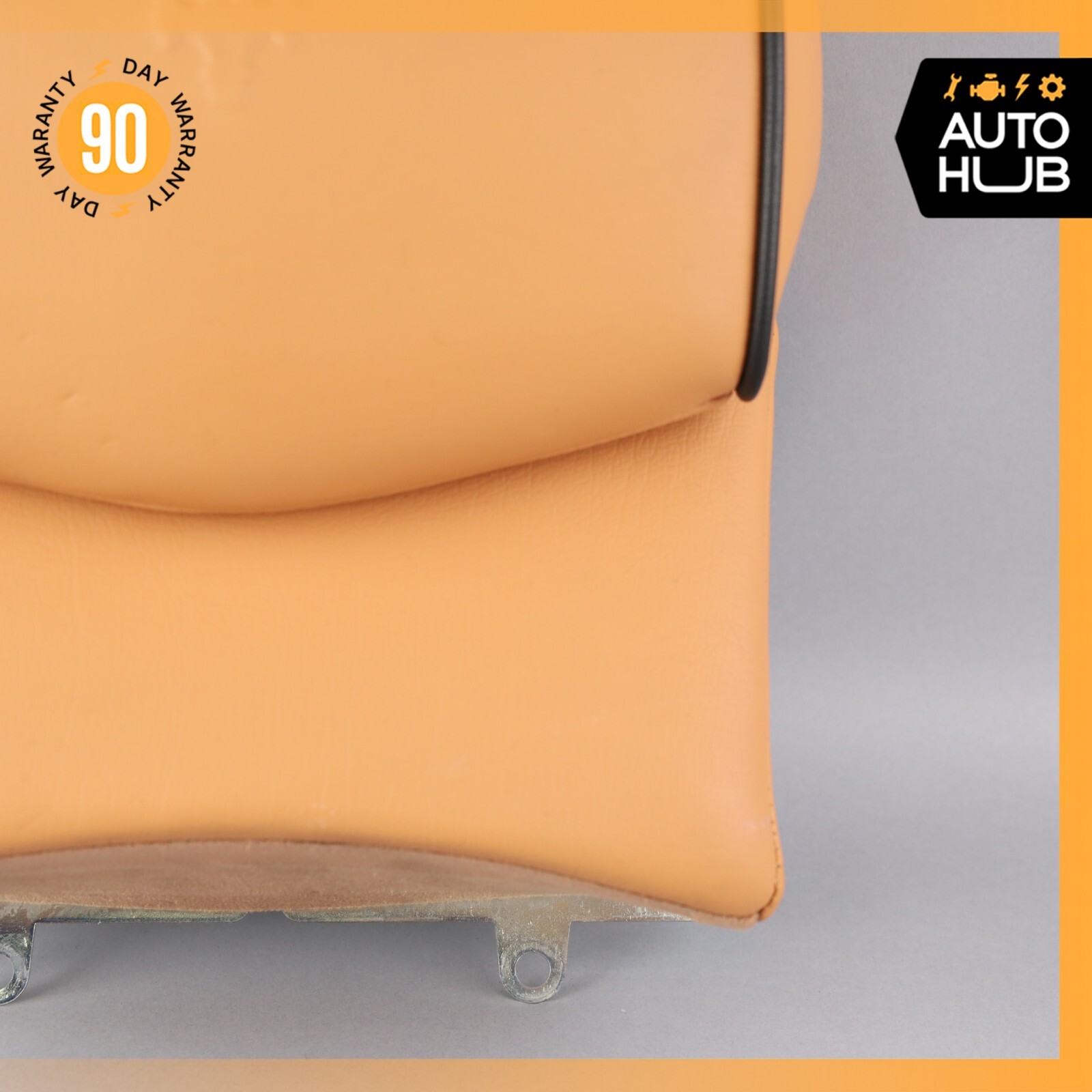 03-13 Maserati Quattroporte S M139 Rear Center Seat Headrest Brown OEM 71k