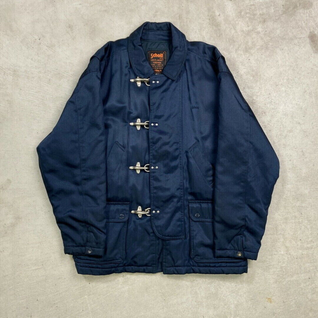 Schott Fireman Jacket TYPE: 985-31 XL 90's | eBay Schott Fireman Jacket TYPE: 985-31 XL 90's | eBay