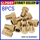 8PCS Converter Presta Bicycle Bike Valve Adaptor Tube Pump Tools  Bicycle New AU