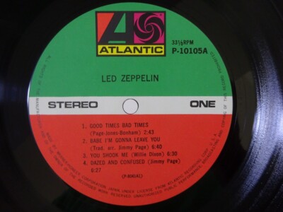 【LP】Propellerheads / レコード 廃盤】2/8(水) Top Rare!!!!『LED ZEPPELIN Ⅱ』最難関US PROMO