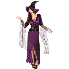 Womens Witch Costume for Halloween Costume Party - Medium