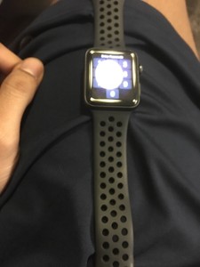 apple watch nike anthracite black