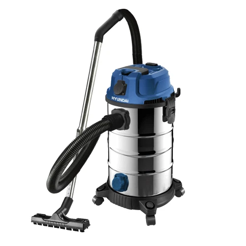 Hyundai 45027 aspiratutto aciaio inox solidi /liquidi 25 lt filtro autopulente - Foto 2 di 2