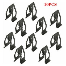 10Pcs Car Auto Vehicle Front Interior Console Dash Dashboard Trim Metal Retainer