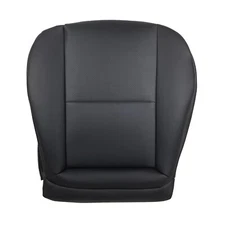 2008-2015 Fits Mercedes Benz GLK350 Front Driver Bottom Leather Seat Cover Black