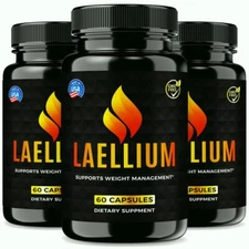 (3 Pack) Laellium for Weight loss , Advanced Fat Burning and Energy Capsules