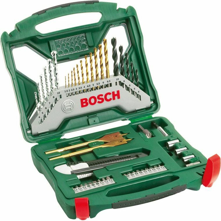 Set Bosch 50 Punte Trapano X-50 Metallo Legno Muro 2607019327
