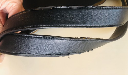 STELLA McCARTNEY  Perforated Logo Tote Bag Handbag with Pouch Large BLACK - Picture 21 of 24