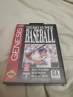 Tecmo Super Baseball (Sega Genesis, 1994) Brand New & Sealed! - Item # 3