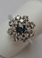 Miniaturansicht 10  - Queen ♛ Brillant Ring aus 585 Gold Ring mit Safir Saphir Diamant Brillanten 7879