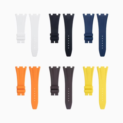 28mm FKM Rubber Watch Strap For Audemars Piguet Royal Oak Offshore 26170 26176