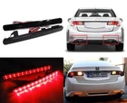 2x Black Smoked Bumper Reflector LED Tail Stop Light For 2009-14 Acura TSX Sedan