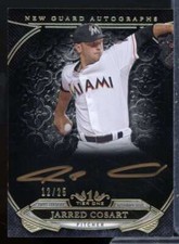 Jarred Cosart Card 2015 Topps Tier One New Guard Autographs Bronze Ink #NGAJCS 