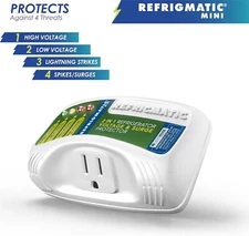 Refrigmatic WS-36300 Electronic Surge Protector for Refrigerator Up to 27 cu.ft.