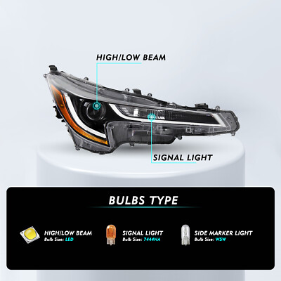 Toyota Corolla Model Projector Headlights