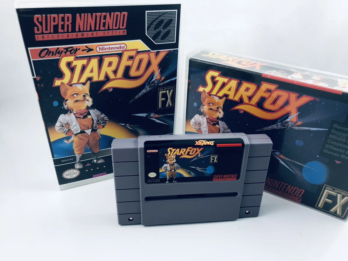 Star Fox (Super Nintendo, 1993) for sale online