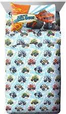 Blaze the Monster Machines Kids Microfiber Sheet Set-W2158729267, AB09KT8Y73H4