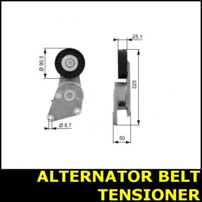 【swnt】 Ribbed Belt Tensioner Alternator Fits Citroen XM XSARA ZX 1.6 1.8