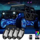 Car Rock Undergrow Lights, 8 Color LED Car Chassis Lights Undergrow Kit for Cars