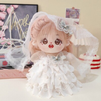 doll in wedding dress cute Handmade Fashion Girl Doll 1/3 BJD Doll with Long Dress Wedding Dress  Clothes