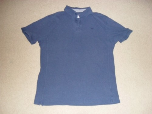 Under Armour Polo Golf Shirt Loose Heatgear Short Sleeve Light Navy Blue L Large
