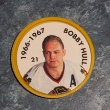 Doug Jarrett Parkhurst Coin  1966-67 issued 1995-96  # 27 group 2