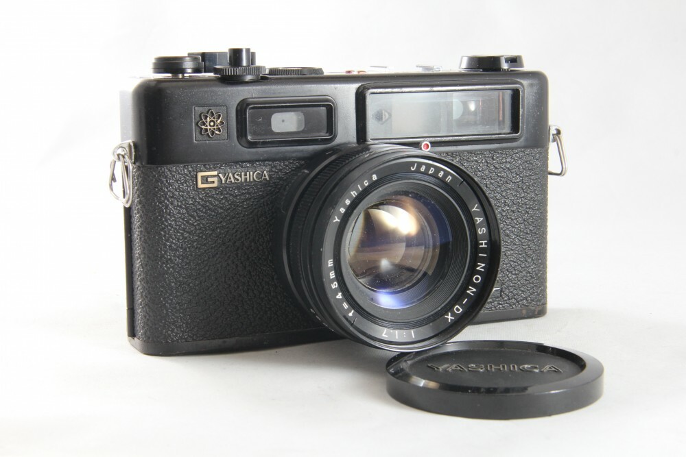 Exc++ Yashica Electro 35 GT Black 35mm Film Rangefinder Camera