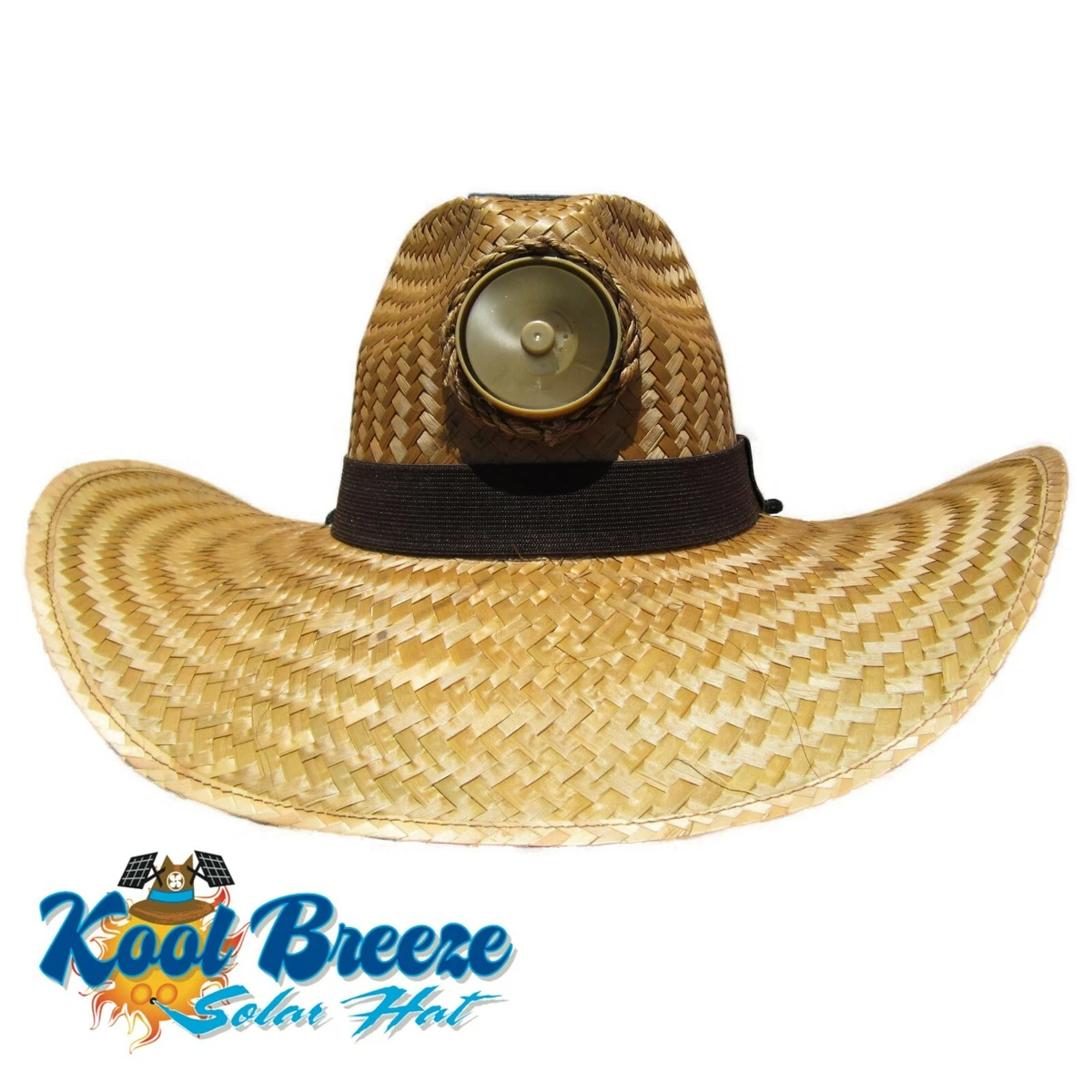 Mens Kool Breeze Solar Gentlemen's Hat, Straw hat, Cooling Hat