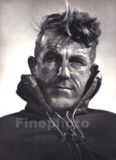 1960 Vintage SIR EDMUND HILLARY New Zealand Mountain Everest Photo Gravure KARSH