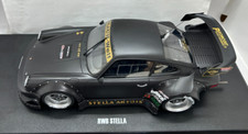 GT SPIRIT GT918 2010 PORSCHE RWB 'STELLA ARTOIS' MATT BLACK L/E 1:18 SCALE