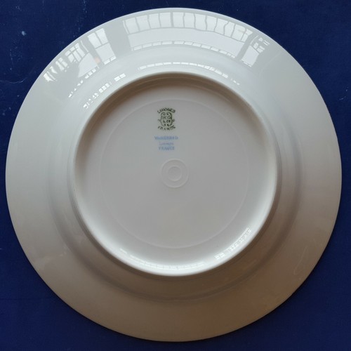 4 c1920 Wm. Guerin & Co. Limoges France GUE6 9" Rim Soup Bowls. Gold Greek Keys - Picture 10 of 12