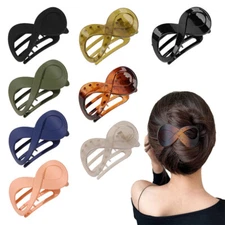 Women Large Hair Clamp Hair Clip Duckbill Claw Hairpin Styling Hair Accessories