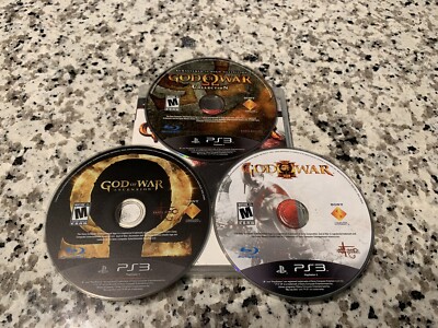  God of War Game Lot (Playstation 3, PS3) God of War 3, Ascension, Collection