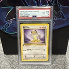 1999 Pokemon Jungle 1st Edition Meowth 56 PSA 8 NM-MINT