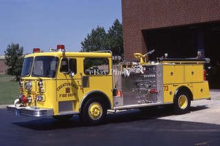 Fire Apparatus Slide Chesterfield VA Fire Department Seagrave Engine 73